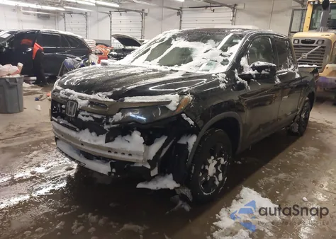 2017 Honda Ridgeline Black Edition из США, поврежденный, VIN 5FPYK3F85HB027176